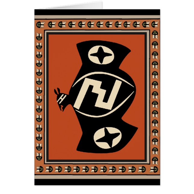 Mimbres Tribale Vleermuis (Voorkant)