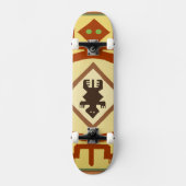 Mimbres Turtle Skateboard (Voorkant)