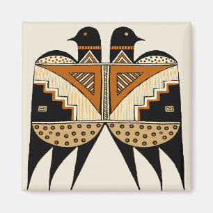 Mimbres Twin Birds Magneet