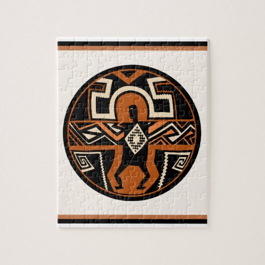 Mimbres Warrior Legpuzzel (Verticaal)