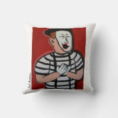 Mime 16 x 16 Square Pillow Kussen (Achterkant)