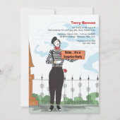 Mime Adore Invitation Kaart (Voorkant)