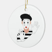 Mime Keramisch Ornament (Links)
