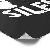 Mime Pantomime Art uit stilte Poster (Hoek)