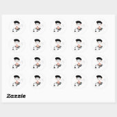 Mime Ronde Sticker (Vel)