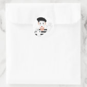 Mime Ronde Sticker (Tas)
