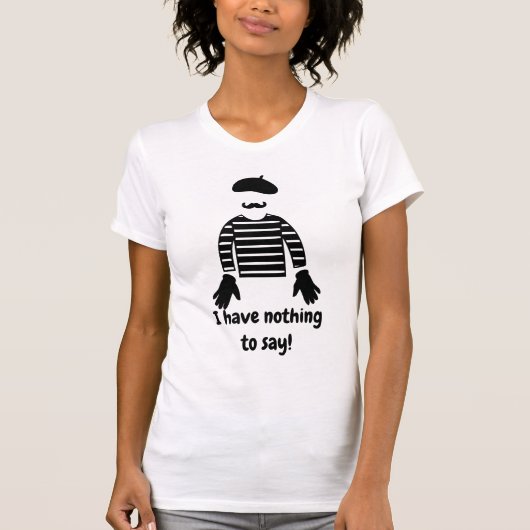 Mime T-Shirt (Voorkant)