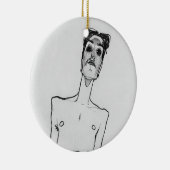 Mime van Osen Keramisch Ornament (Rechts)