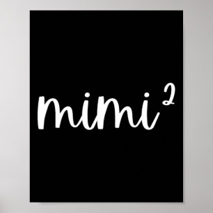 Mimi2 Mimi Squared Times Two Twin 2e Power New S Poster
