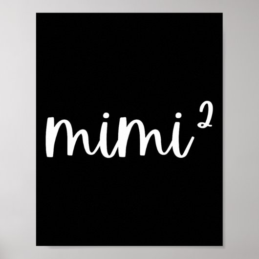 Mimi2 Mimi Squared Times Two Twin 2e Power New S Poster (Voorkant)