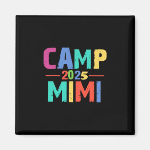 Mimi 2025 Familie Vakantie Matching Zomer Camping Magneet