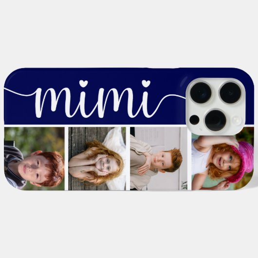 Mimi 4 foto Case-Mate iPhone case (Achterkant (horizontaal))