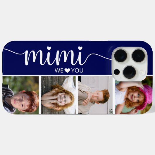 Mimi 4 foto Case-Mate iPhone case (Achterkant (horizontaal))