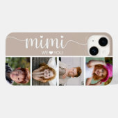 Mimi 4 foto Case-Mate iPhone case (Achterkant (horizontaal))