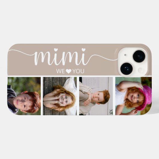 Mimi 4 Foto Case-Mate iPhone Case (Achterkant (horizontaal))