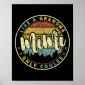 Mimi als een grootmoeder, alleen koeler, Moederdag Poster (Voorkant)