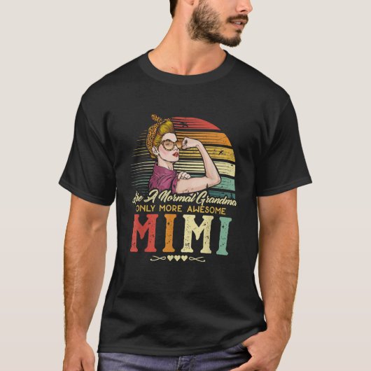 Mimi als een normale grootmoeder, maar alleen meer t-shirt (Voorkant)