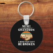 Mimi And Grandson A Bond That Can't Be Broken  Sleutelhanger (Voorkant)