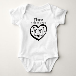 MIMI Baby Bodysuit, Mimi Baby Gift Romper
