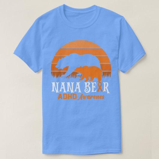 Mimi Beer ADHD Mam National ADHD Awareness Day Ora T-shirt (Design voorkant)