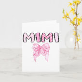 Mimi Birthday Girl Matching Coquette Nk Bow  Kaart (Gele Bloem)
