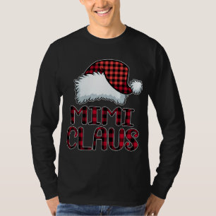 Mimi Claus Funny Kerstmis familie Pajama T-shirt
