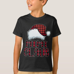 Mimi Claus Funny Kerstmis familie Pajama T-shirt