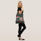Mimi Claus Kerstmis Oma Cadeau Xmas Tote Bag (Op model)