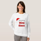 MiMi Claus Kerstmis T-shirt (Voorkant volledig)