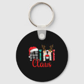 Mimi Claus Reindeer Christmas  Sleutelhanger (Voorkant)
