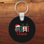 Mimi Claus Reindeer Christmas Sleutelhanger (Voorkant)