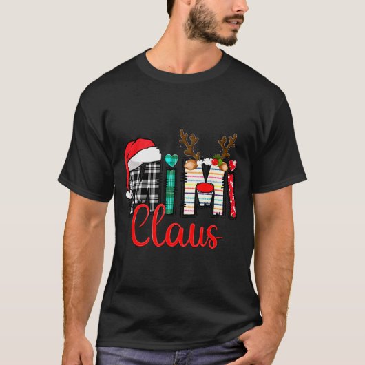 Mimi Claus Reindeer Christmas  T-shirt (Voorkant)