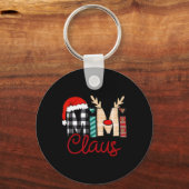 Mimi Claus Rendier Kerstmis Sleutelhanger (Voorkant)