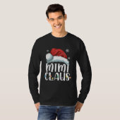 Mimi Claus Shirt Christmas Pajama Family Matching (Voorkant volledig)