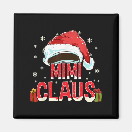 Mimi Claus Shirt Group Matching Family Christmas  Magneet (Voorkant)