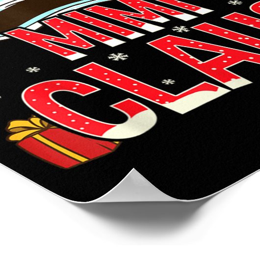 Mimi Claus Shirt Group Matching Family Christmas  Poster (Hoek)