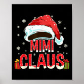 Mimi Claus Shirt Group Matching Family Christmas  Poster (Voorkant)