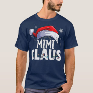 Mimi Claus Xmas familie komt overeen met oma Funny T-shirt