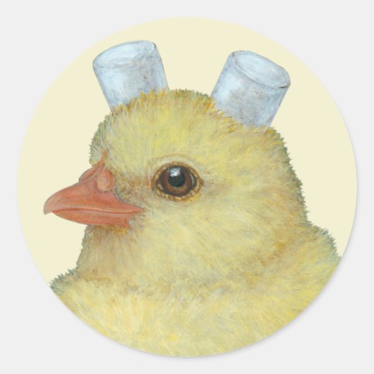 Mimi de Marshmallow peep sticker (Voorkant)