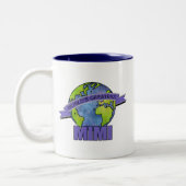 Mimi de Wereld Tweekleurige Koffiemok (Links)