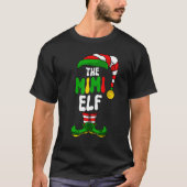Mimi Elf Pajama Matching Group Kerstfeestdag G T-shirt (Voorkant)