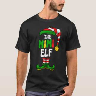 Mimi Elf Pajama Matching Group Kerstfeestdag G T-shirt