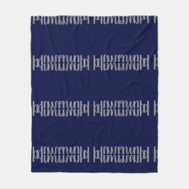 "Mimi" Fleece Blanket Deken