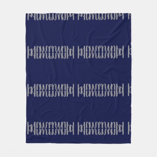 "Mimi" Fleece Blanket Deken (Voorkant)