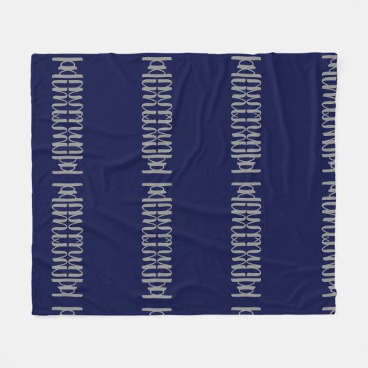 "Mimi" Fleece Blanket Deken (Voorkant (Horizontaal))