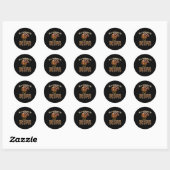 Mimi Gift | Mimi Mimi Kip Mimi Lover Ronde Sticker (Vel)