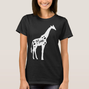 Mimi Giraffe Grootouders Dag Safari Zoo Grootmot T-shirt