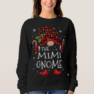Mimi Gnome Buffalo met kerstboomfamilie Xma Trui