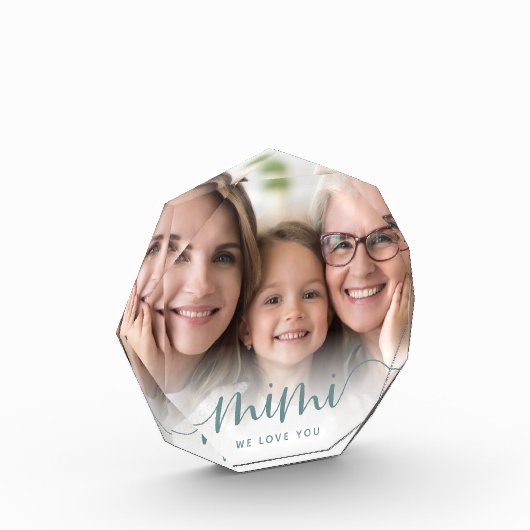 Mimi Grandma Script Overlay Fotoblokken (Links)