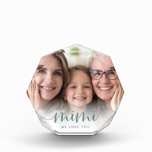 Mimi Grandma Script Overlay Fotoblokken (Voorkant)